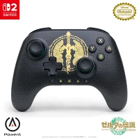 【任天堂ライセンス商品】PowerA アドバンテージ・ワイヤレスコントローラー for Nintendo Switch 2 - ゼルダの伝説 マスターソード NSGP0570JP-01【国内正規品 2年保証】