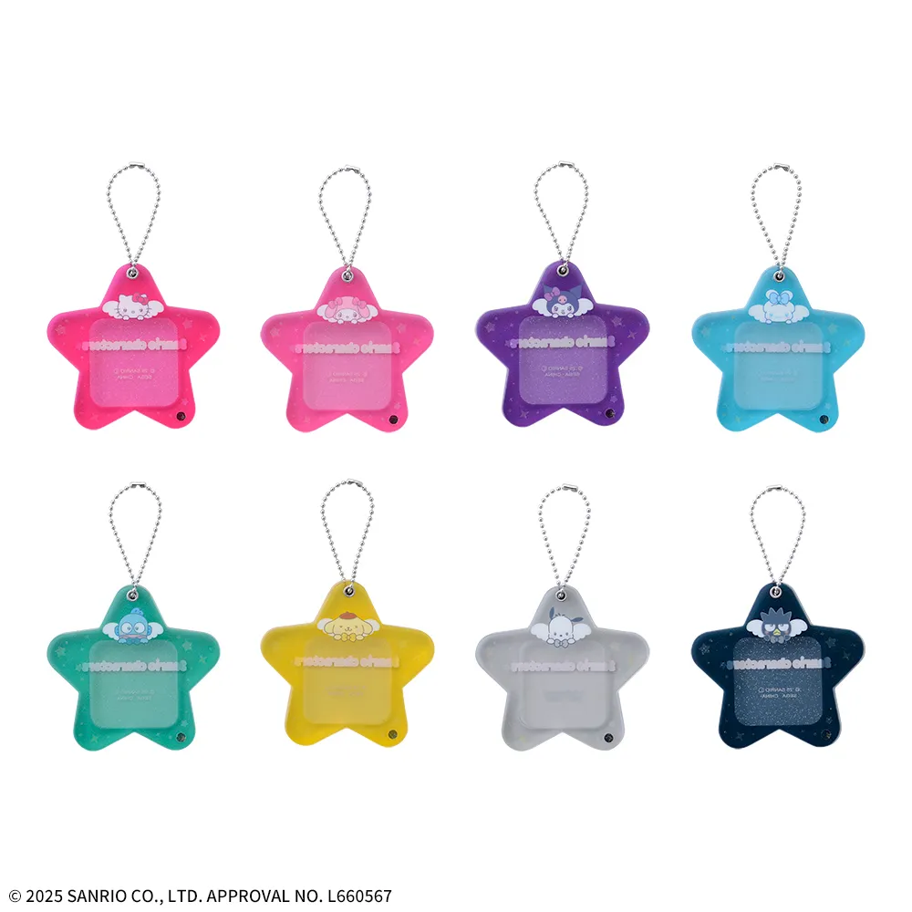 Sanriocharacters×NICOMAKEプリクラキーホルダー