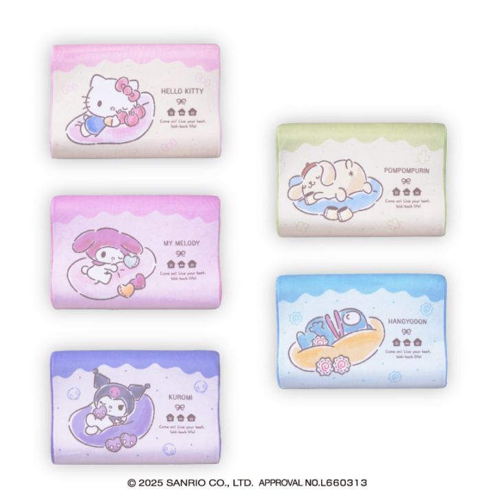 サンリオキャラクターズ だらりんライフ低反発まくら