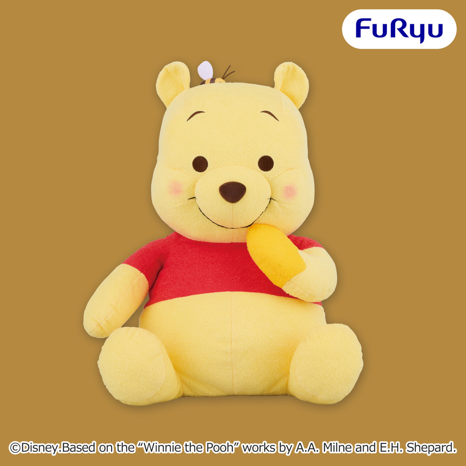 くまのプーさん FukuFuku 超超BIGぬいぐるみ~はちみつの日~