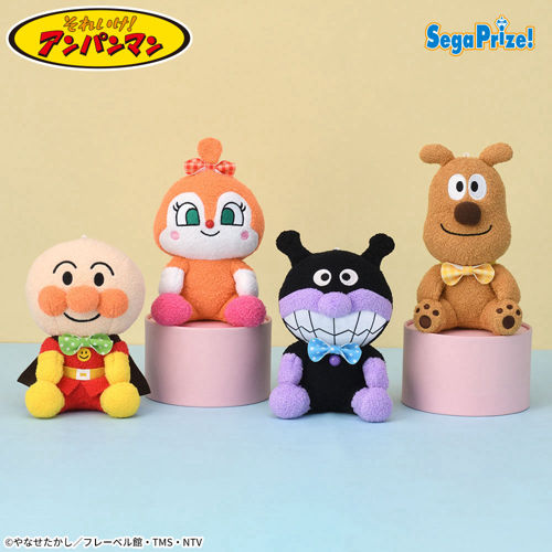それいけ!アンパンマン ころふわ リボンぬいぐるみVer.2