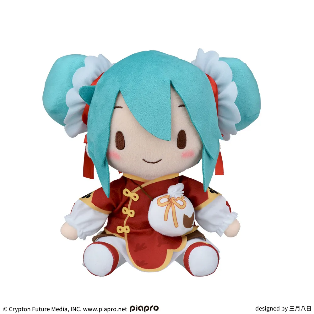 初音ミクシリーズ ふわぷち　Mぬいぐるみ“初音ミク” お出かけシリーズ　中華街Ver.