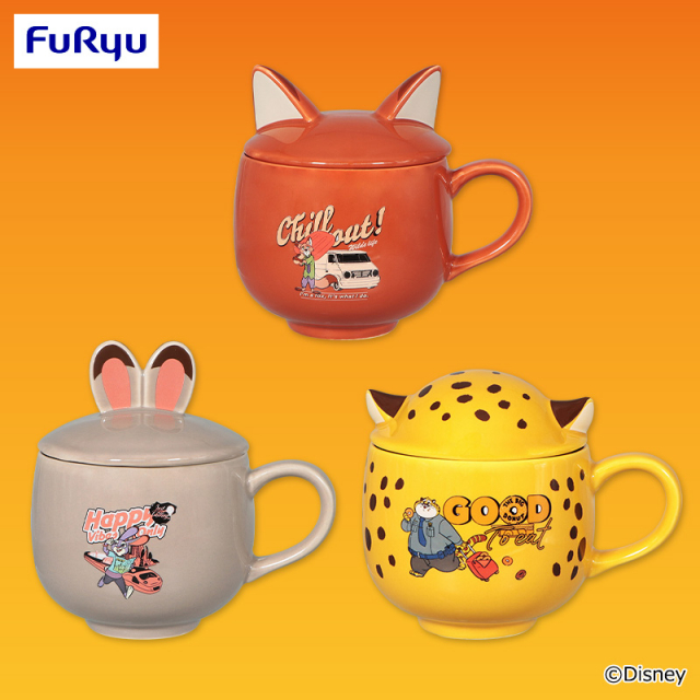 ズートピア ふた付きマグカップ