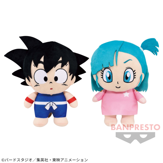 ドラゴンボール でっかいぬいぐるみ～孫悟空とブルマ～