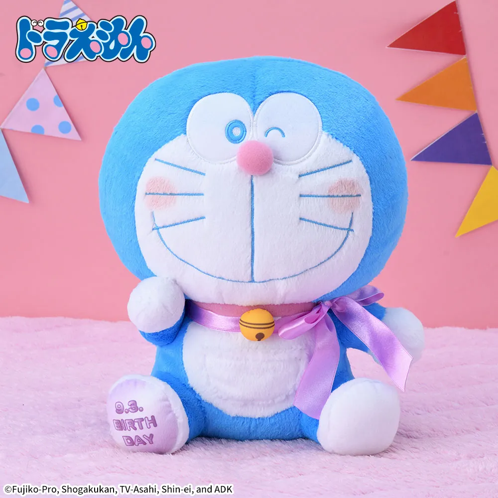 ドラえもん赤いほっぺLぬいぐるみバースデーVer.