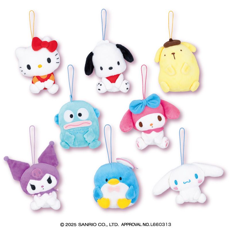 サンリオキャラクターズ スタンダードカラーおすわりマスコット