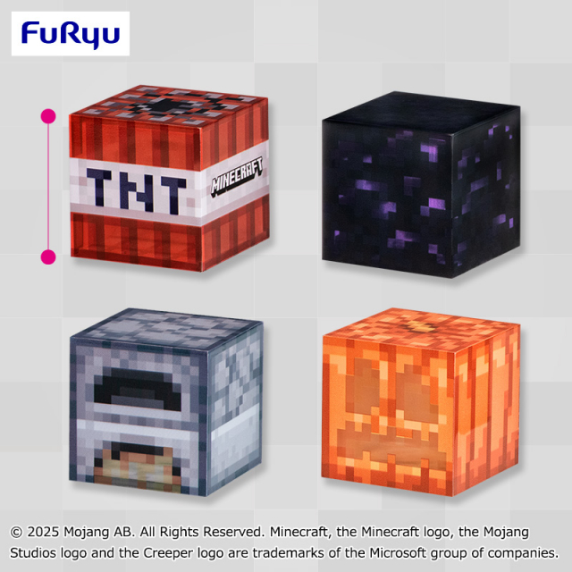 マインクラフト ブロック～TNT/ジャック・オ・ランタン/かまど/黒曜石～