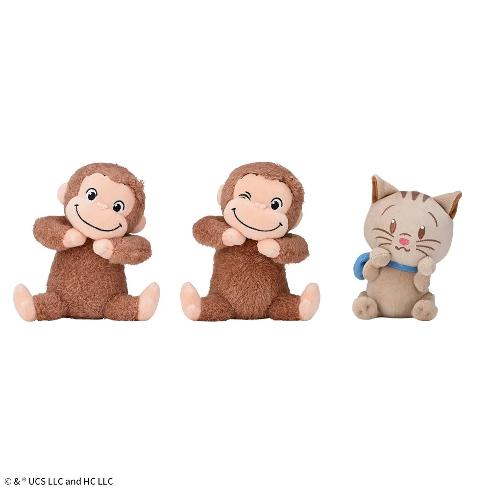 おさるのジョージひょこぴょこぬいぐるみVol.2