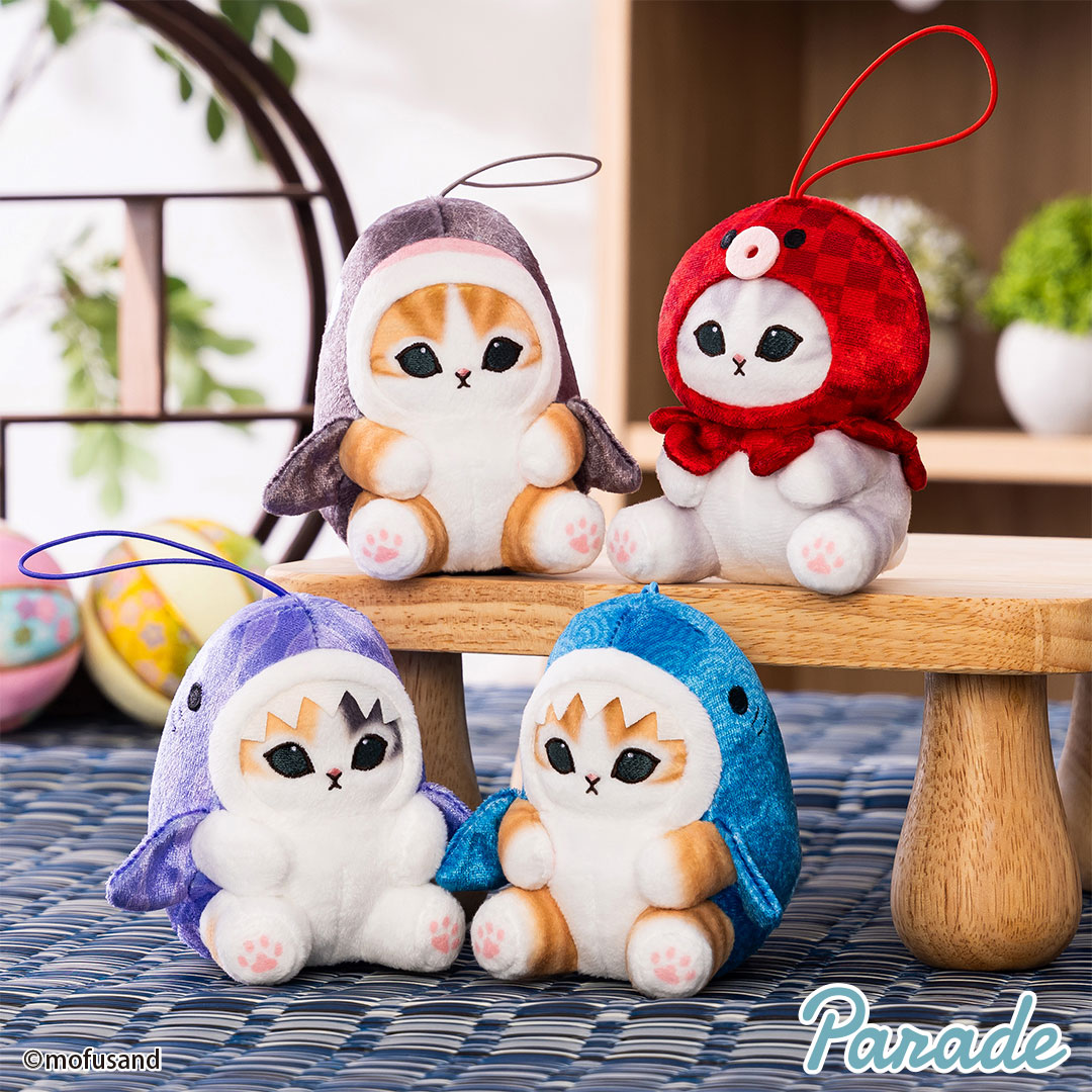 mofusand 海の生き物にゃん~和~ マスコット