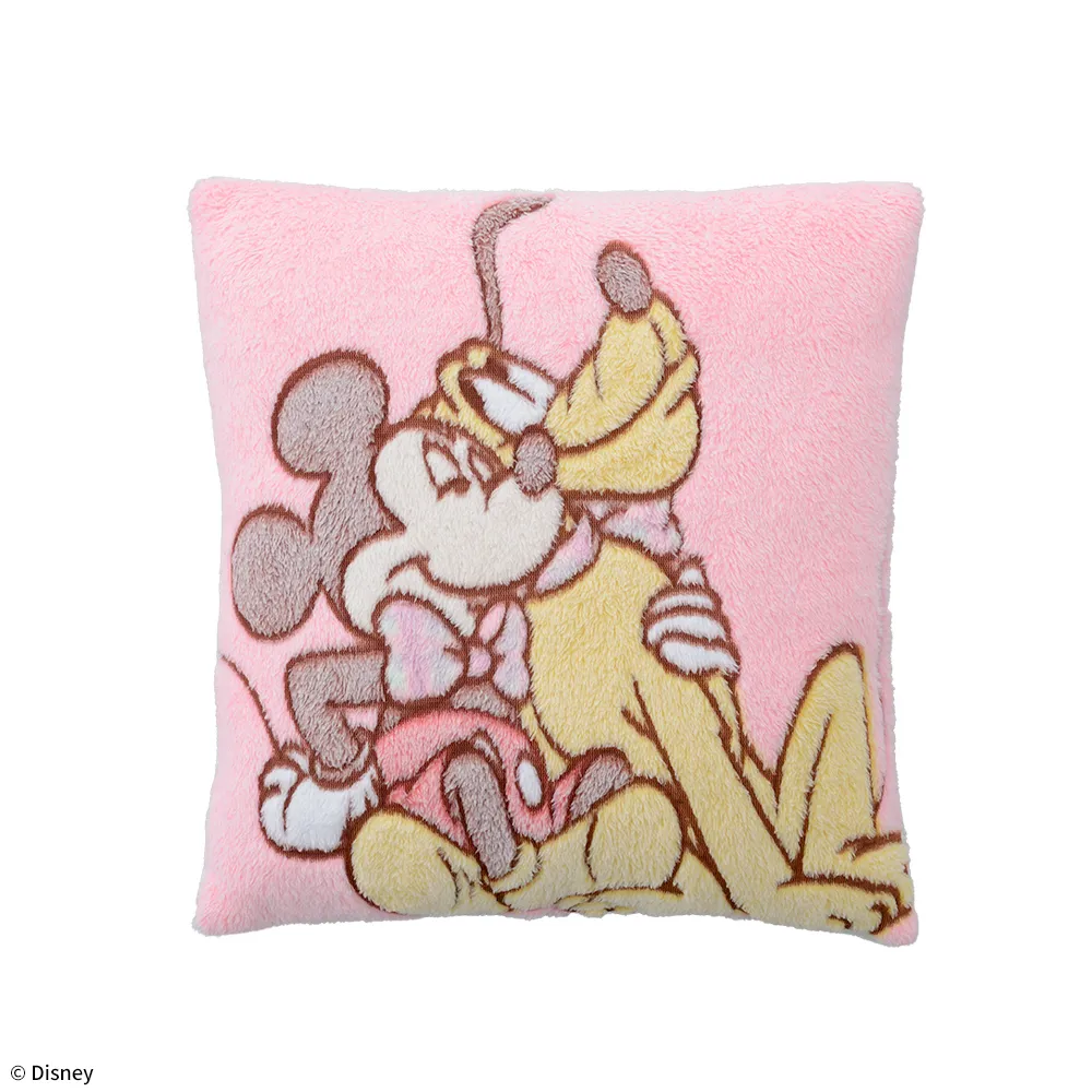 ミッキー&プルートプラチナムザッカfuwa&hugクッション~ワン!ダフルギフト~
