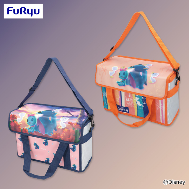 ディズニー　スティッチ 星空サンセット 保冷保温バッグ