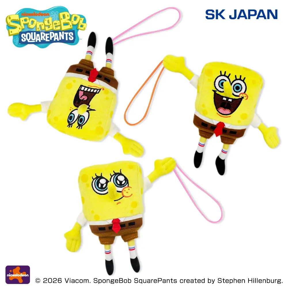 スポンジ・ボブ ぶらさがりマスコット