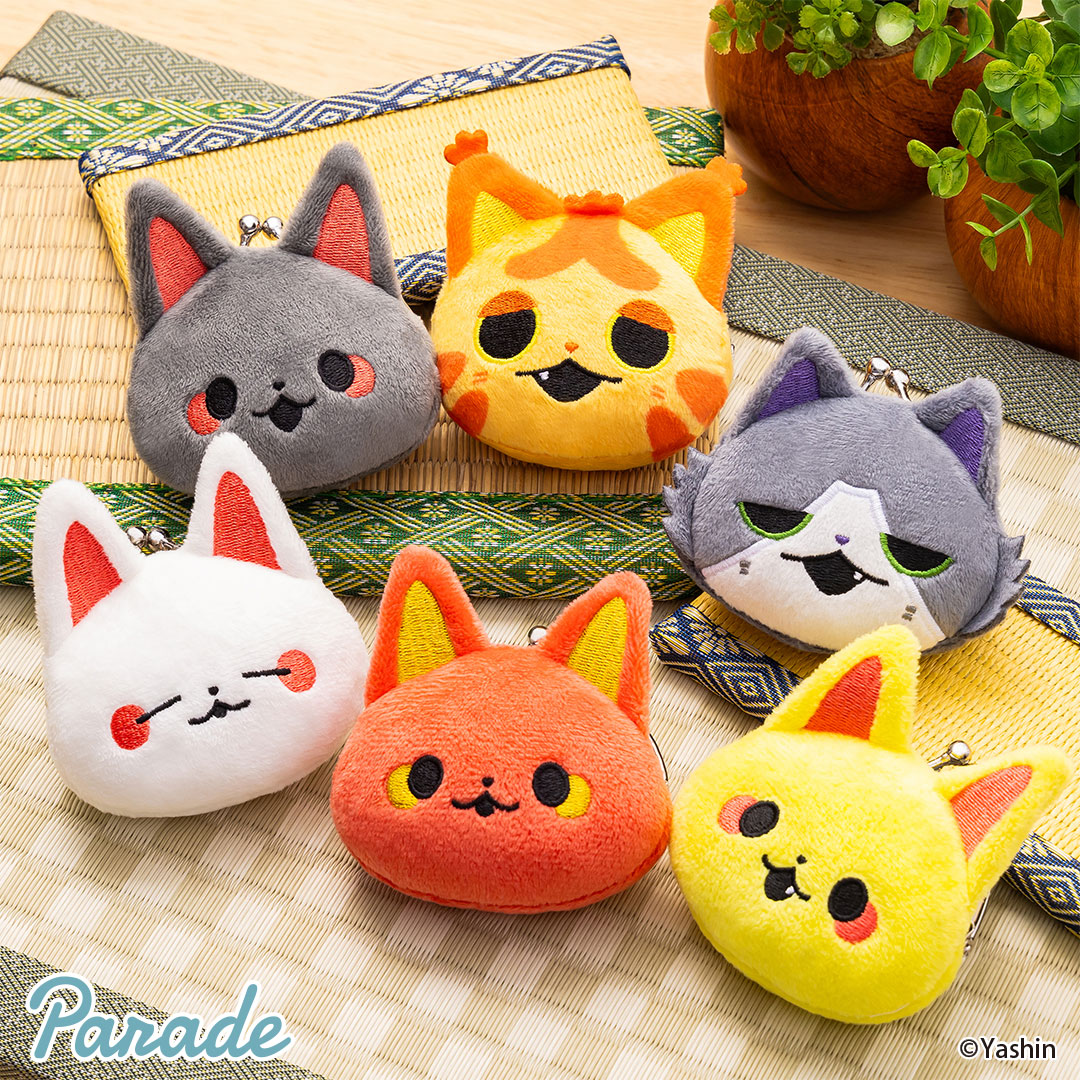 かみさまキツネとサラリーマン ミニがまぐち