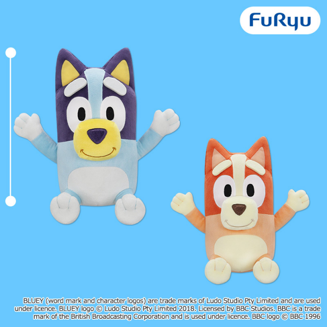 ブルーイ ハッピーなふたりのBIGぬいぐるみ
