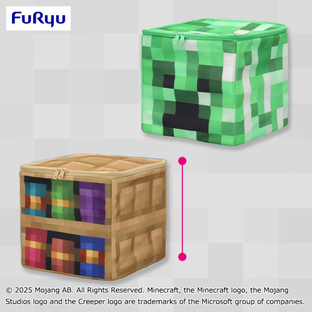 マインクラフト 収納BOX:本棚：クリーパー