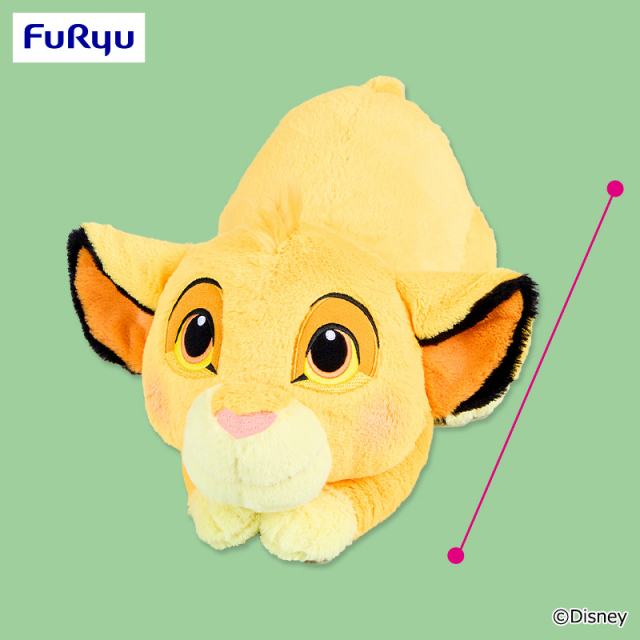 シンバ 寝そべり なでなでしてね 超BIGぬいぐるみ