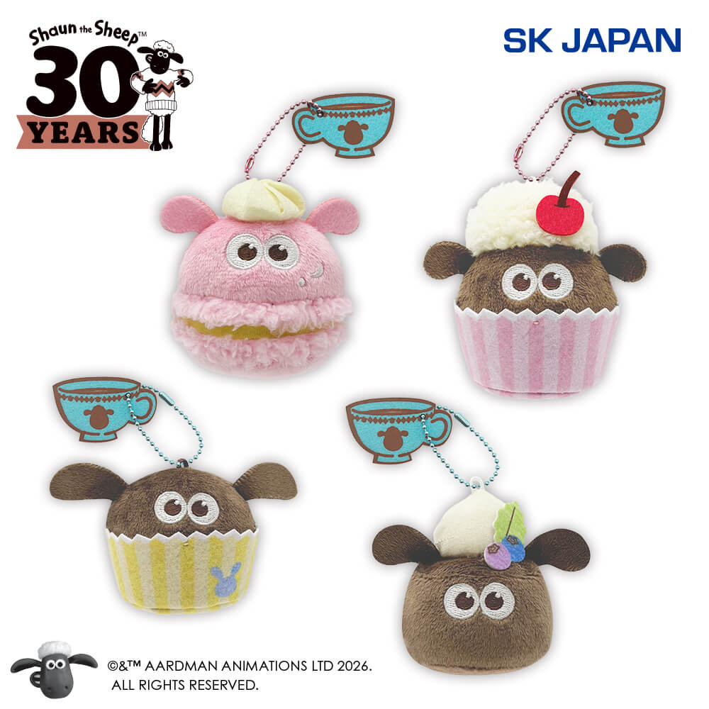 ひつじのショーン BS アフタヌーンティーパーティースイーツマスコット