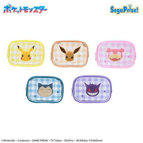 ポケットモンスター ぷくぷくクリアミニポーチ