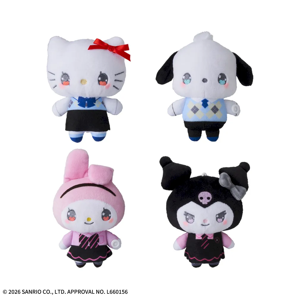 ゆるかわサンリオキャラクターズマスコットYK学園高等部Vol.2