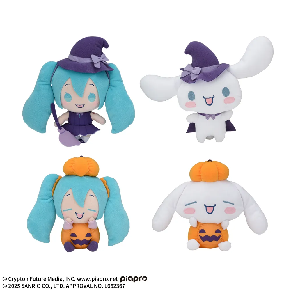 初音ミク×シナモロールぬいぐるみ～ハロウィン～