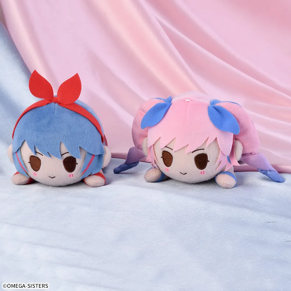 おめがシスターズ　寝そべり　ぬいぐるみ