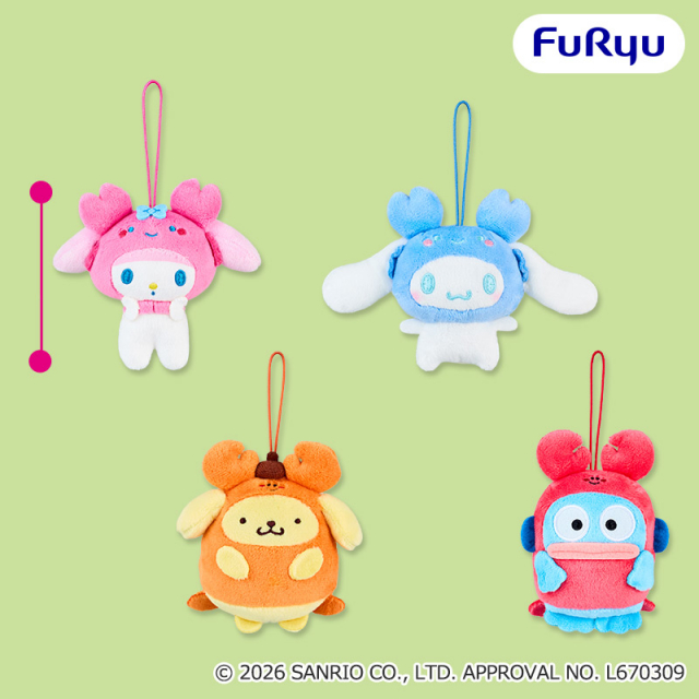 サンリオキャラクターズ カニエビマスコット