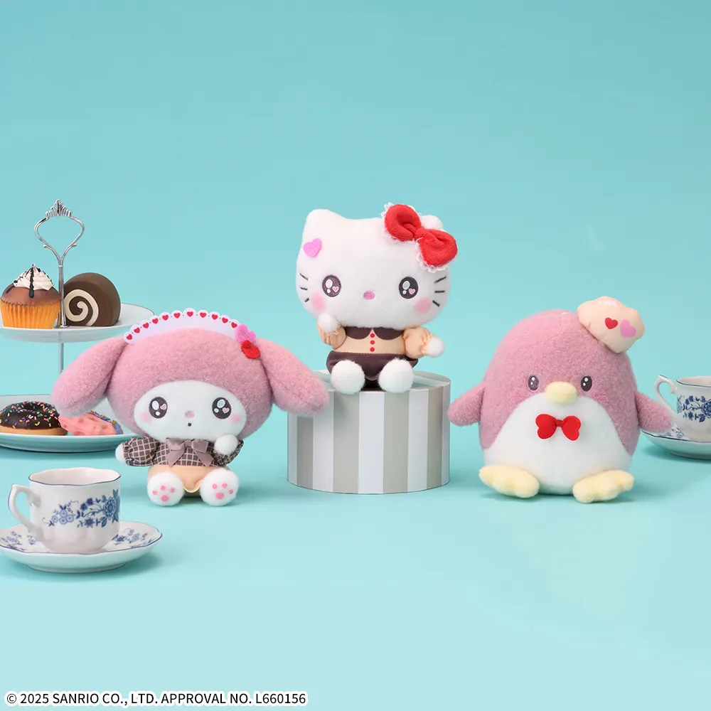 ゆるかわサンリオキャラクターズぬいぐるみチョコケーキ