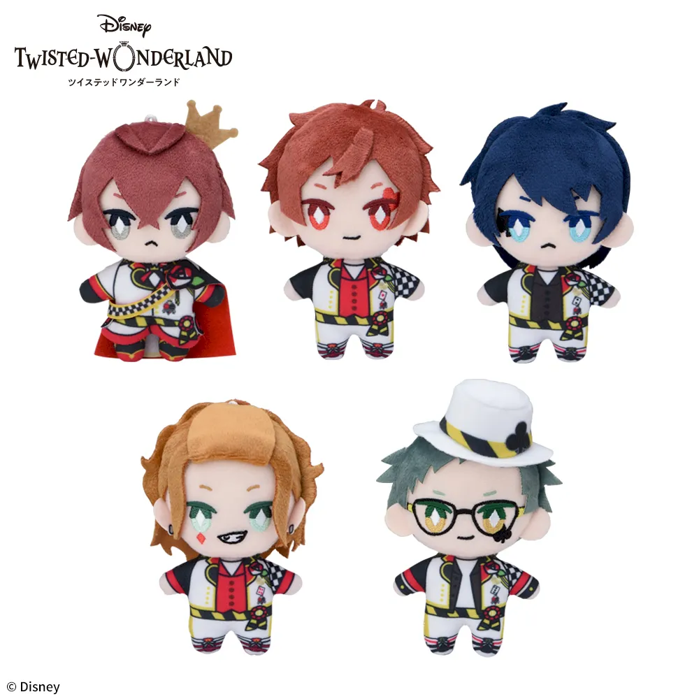ディズニーツイステッドワンダーランド寮服マスコット～ハーツラビュル寮～
