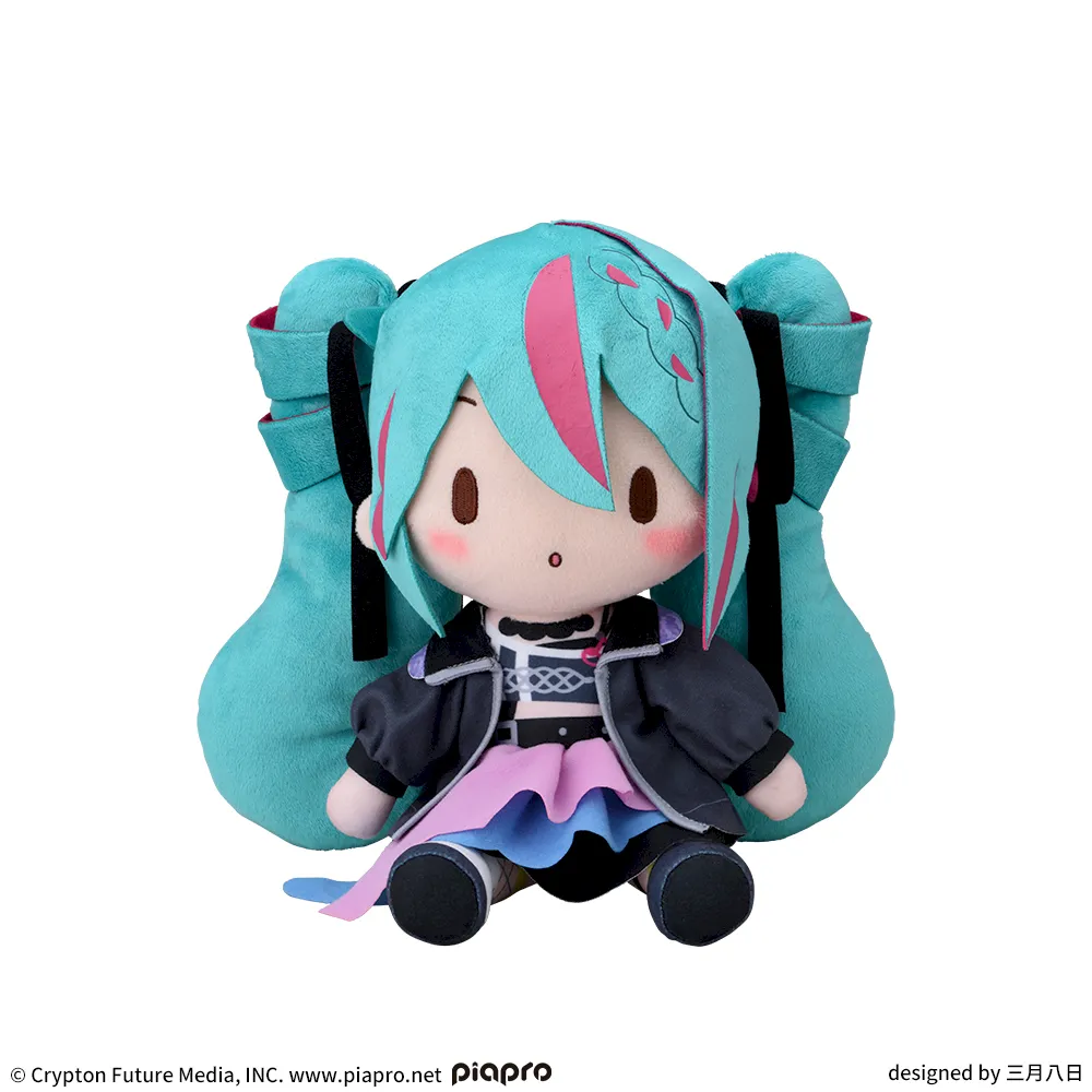 初音ミクシリーズふわぷちMぬいぐるみ“初音ミク”-Punk!-
