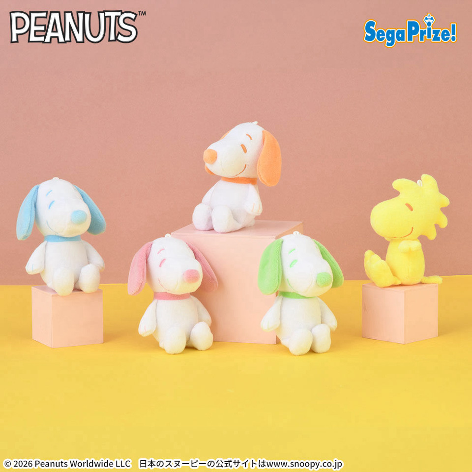 SNOOPY™ マスコット シャーベットカラーVer.