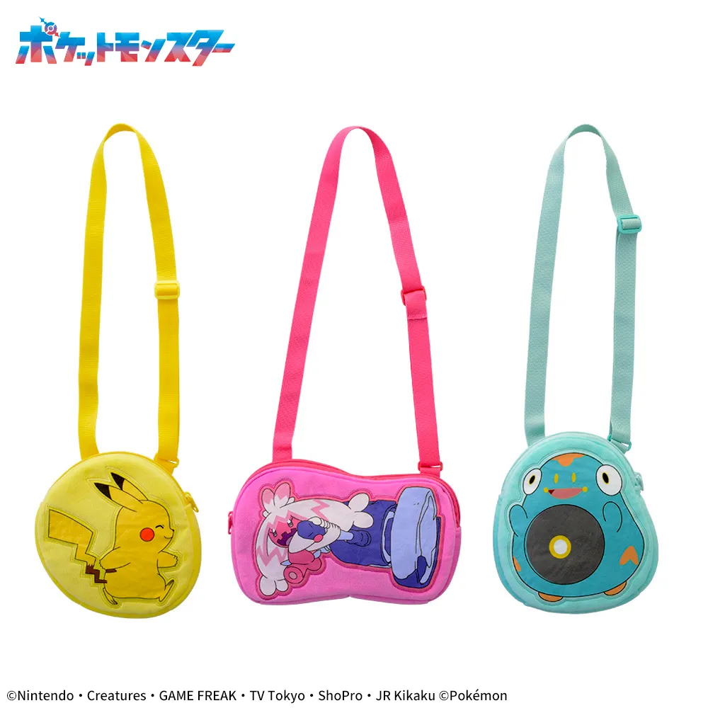 ポケットモンスタープラチナムザッカダイカットショルダーバッグ