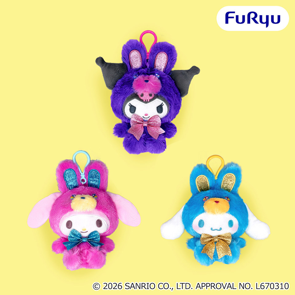 サンリオキャラクターズ くりっぴぃ ぬいぐるみ～ビビッドラビット～