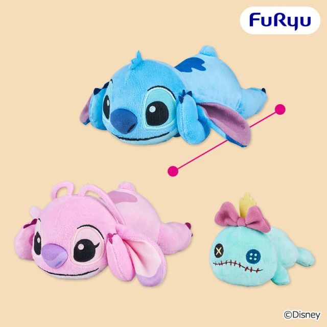 ディズニー　スティッチ 重ねてごろん ぬいぐるみ