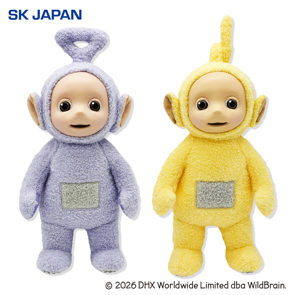 テレタビーズ パステルカラーBIGぬいぐるみ(ティンキー・ウィンキー/ラーラ)