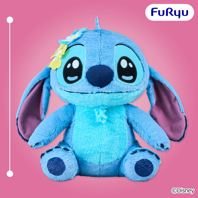ディズニー　スティッチ ぎゃるKAWAふぉと 超BIGぬいぐるみ