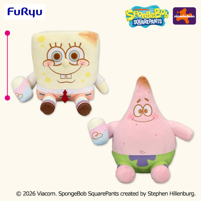スポンジ・ボブ ましゅまるむBIGぬいぐるみ