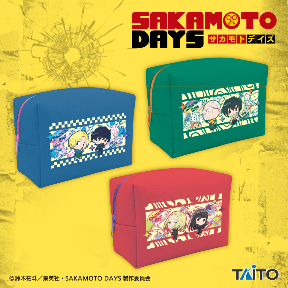 SAKAMOTO DAYS　デフォルメスクエアポーチ