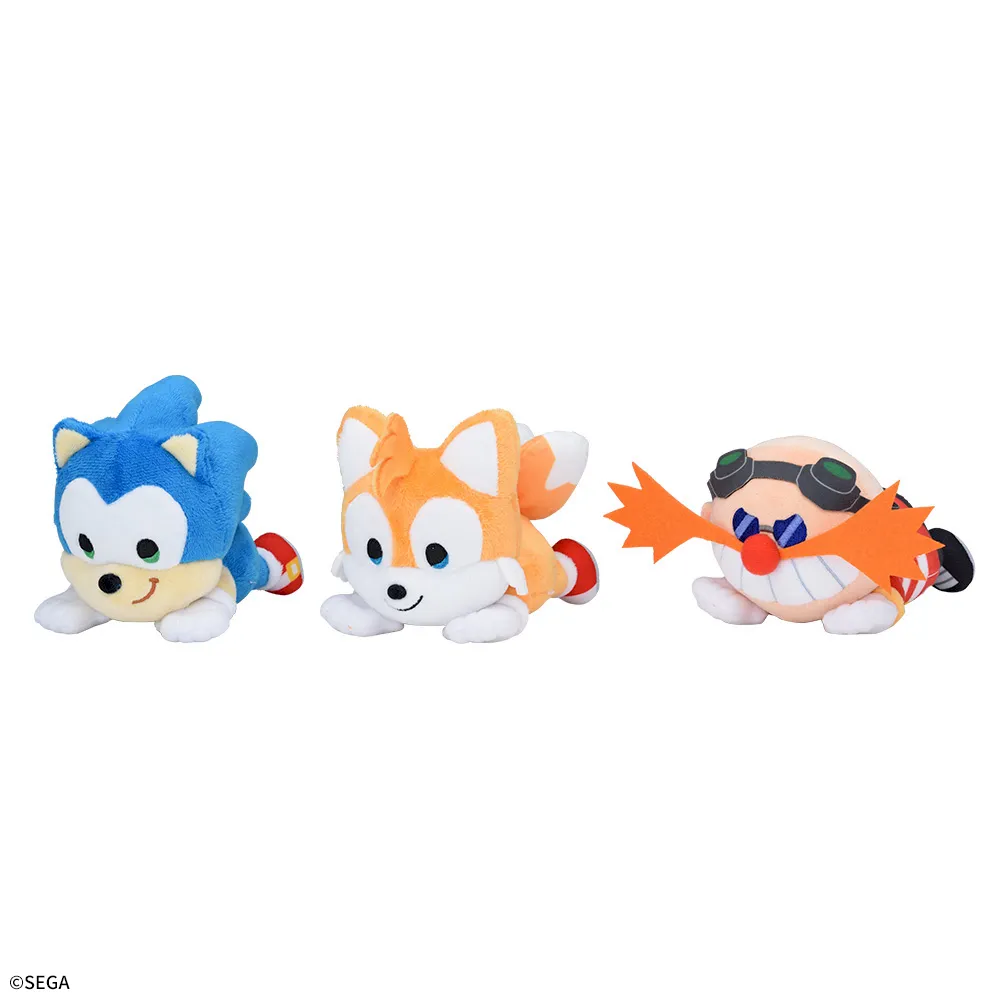 SONIC&FRIENDS寝そべりミニぬいぐるみ