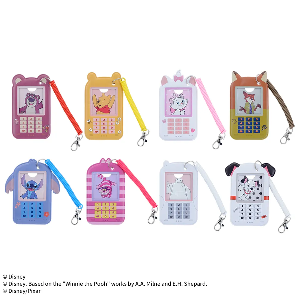 ディズニー&ピクサーキャラクターケータイ型パスケース
