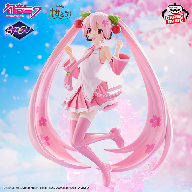 桜ミク BANPRESTO EVOLVE 桜ミクフィギュア