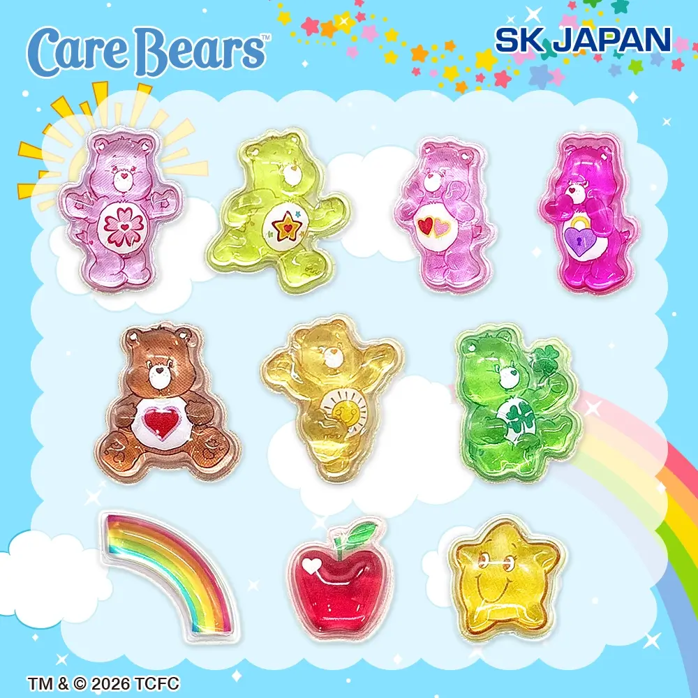 ケアベア™ ぷっくりシール【ラウンドワン限定】
