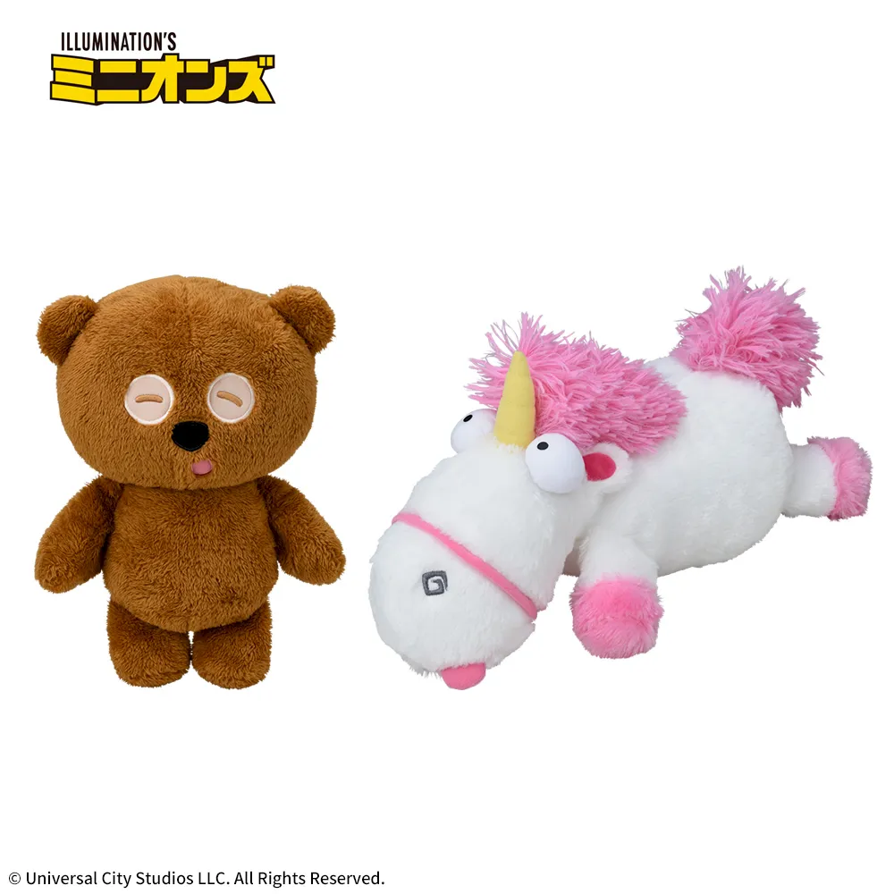 ミニオンLぬいぐるみ“ティム&フラッフィ”