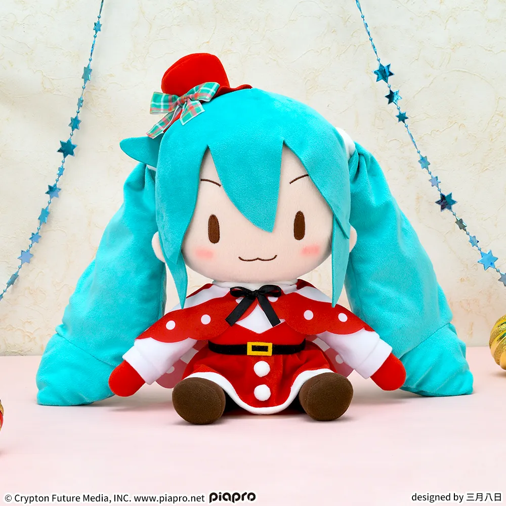 初音ミクシリーズふわぷちLLぬいぐるみ“初音ミク-クリスマス”
