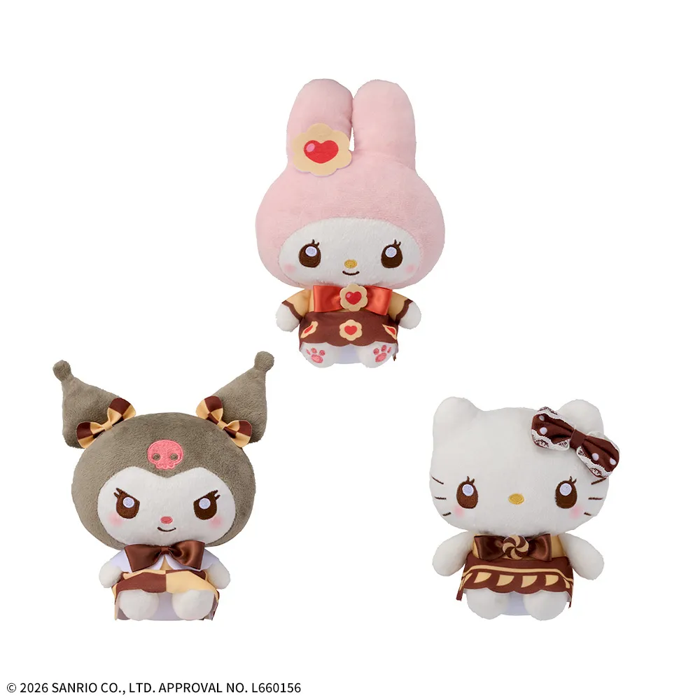 ゆるかわサンリオキャラクターズぬいぐるみDollyCookies