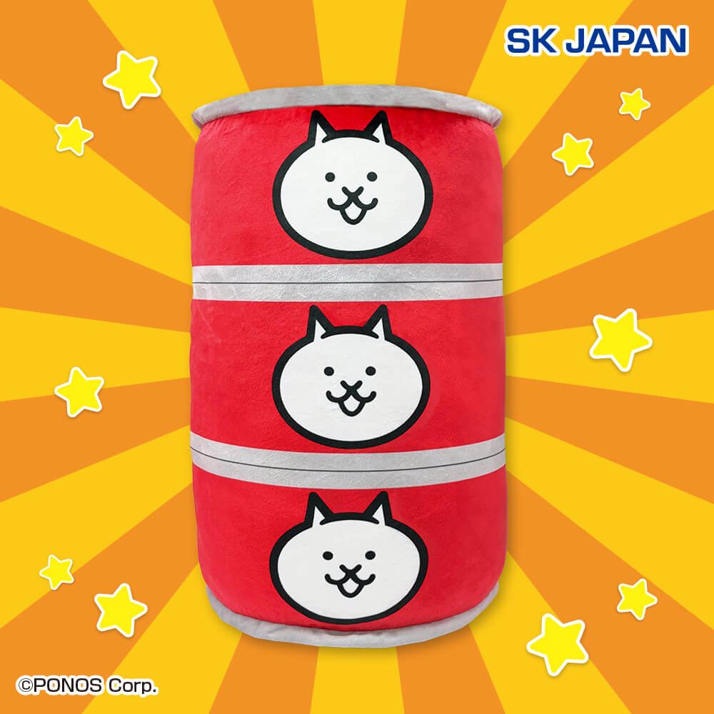 にゃんこ大戦争 ネコカン3連クッション