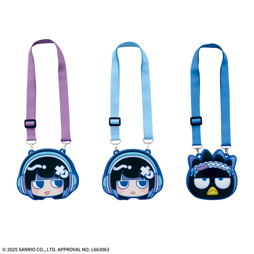 ano×バッドばつ丸プラチナムザッカショルダー付シリコンポーチ