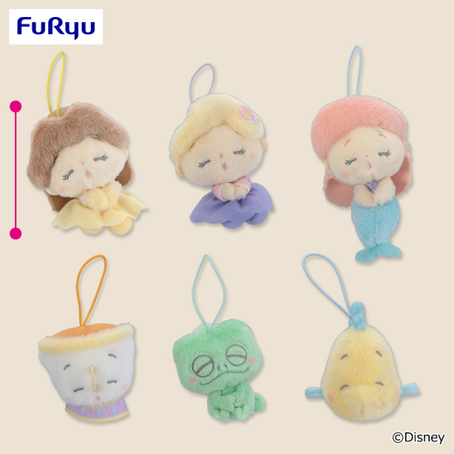 ディズニープリンセス ねむぐるみ マスコット