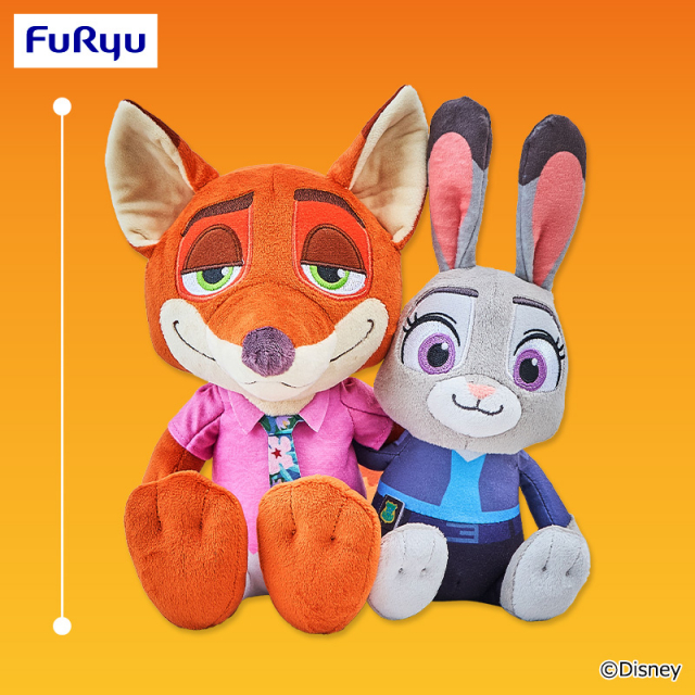 ズートピア2 ペアぬいぐるみ