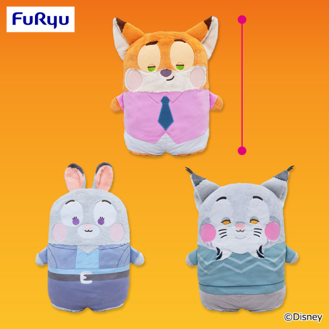 ズートピア2 ハイパーBIG！ならべてどーみぃふれんずぬいぐるみ