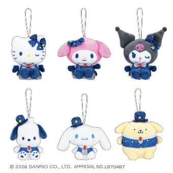 サンリオキャラクターズ Velvety Night がま口ポーチ